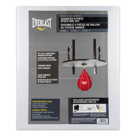 Everlast Adjustable Speed Bag Platform Installation