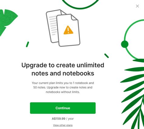 evernote free account