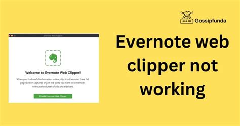 evernote web clipper not working edge