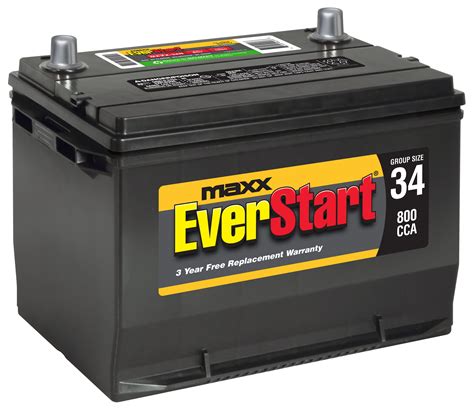 EverStart Maxx Lead Acid Automotive Battery, Group Size