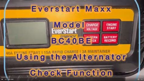 Everstart Maxx 40a Engine Start