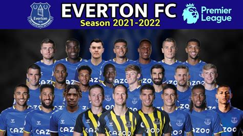 everton full squad list