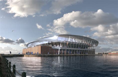 everton new stadium latest pictures