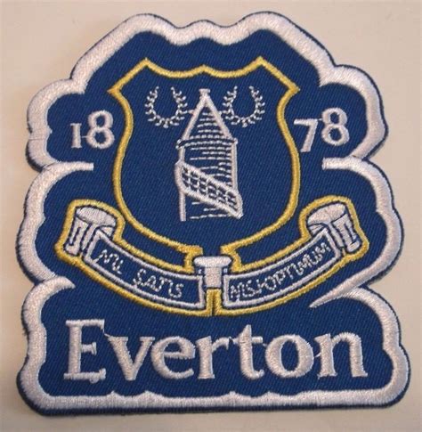 everton sew on badges