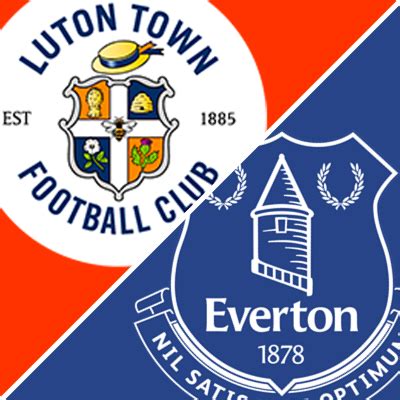 everton vs luton town last match