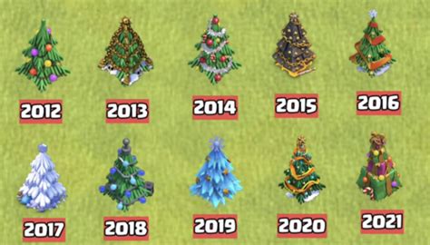 Every Coc Christmas Tree