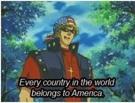 every country belongs to america