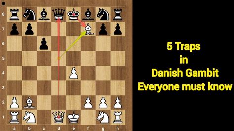 every move is a trap danish gambit