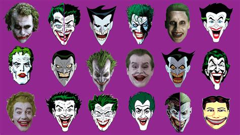 every version of the joker