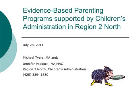 Research into parenting programmes evidencebased policy or what?