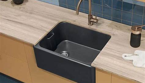 Evier de cuisine PALONA 6 Céramique gris anthracite 1 cuve