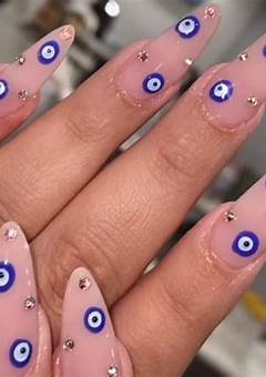 Evil Eye Acrylic Nails: The Latest Trend In Nail Art