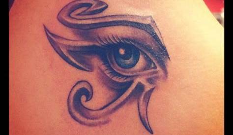 Blue Greek evil eye - for protection - tattoo | Evil eye tattoo, Eye