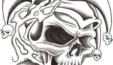 Evil Skull Tattoos Outlines | Skulls | Pinterest | Evil skull tattoo