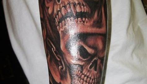 Evil arm sleeve detail Tattoo | www.facebook.com/FlamingArtT… | Flickr