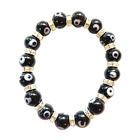Evil Eye Bracelet Black