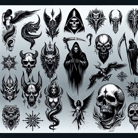 Evil Tattoos Designs