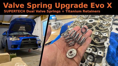 Evo X Valve Spring Replacement