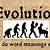 evolution of word meaning