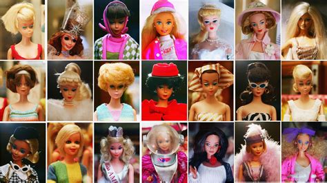 Evolution of Barbie's Hair
