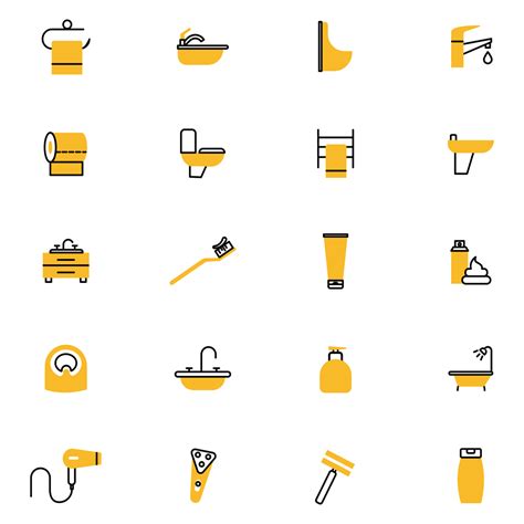 Evolution of Bathroom Icons