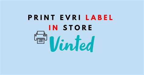 Evri Shipping Label Vinted