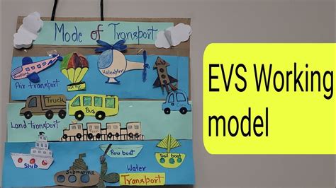 evs project ideas for class 3