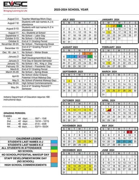 Evsc Calendar 2025