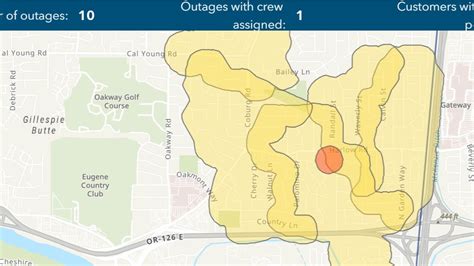 eweb power outages
