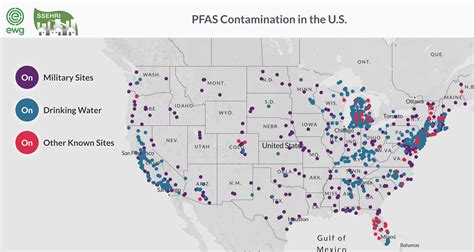 ewg pfas contamination map