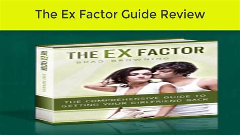 Ex factor guide members login.