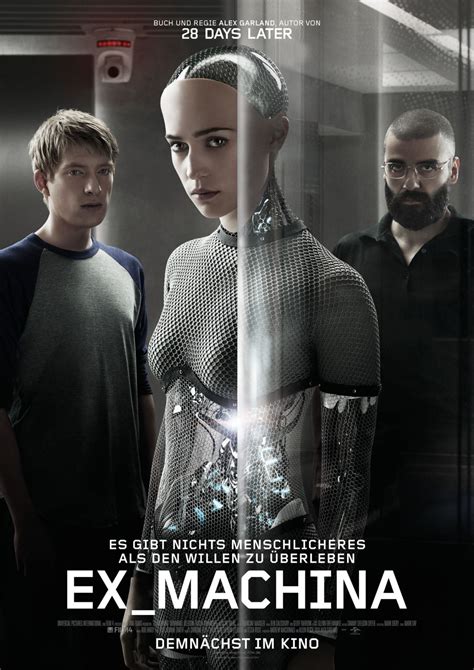Alex Garland's Ex Machina movie poster revealed Nerd Reactor