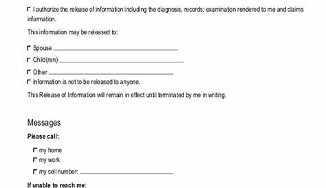 Example Of Hipaa Release Form FREE 9+ Sample s In PDF MS Word