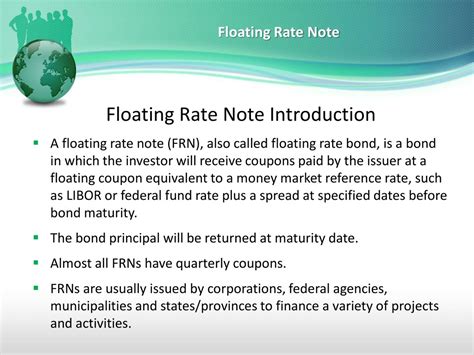 Example Floating Rate Note