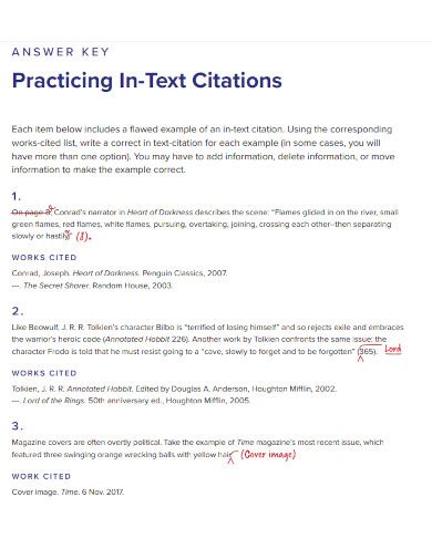 example in text citation mla