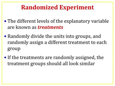 example of a randomized experiment