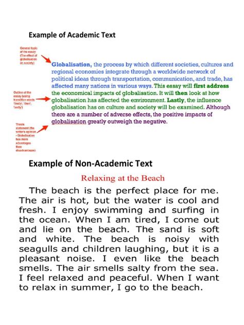 example of academic text article