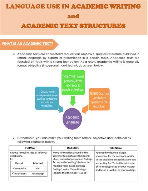 example of academic text structure