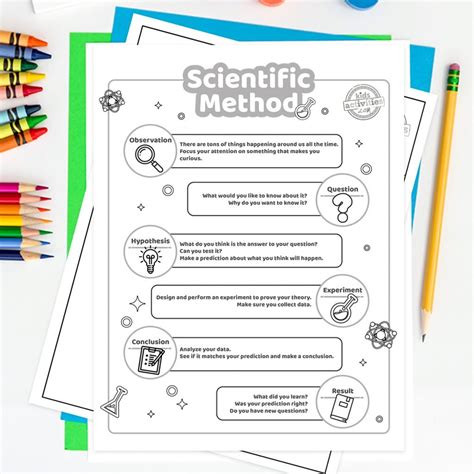 example of activity sheet in science