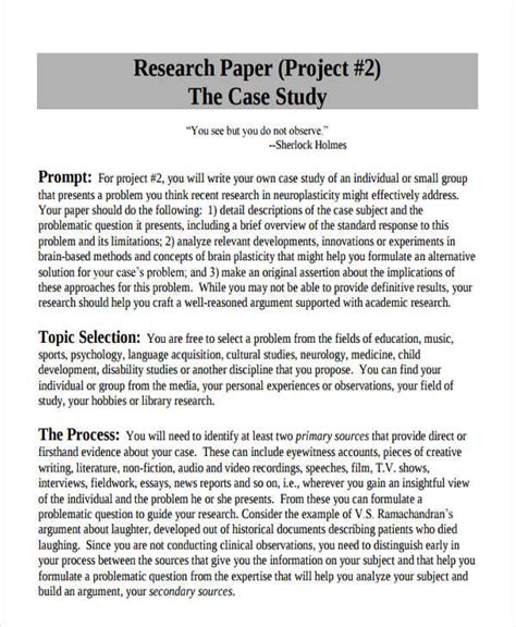 example of case study paper pdf