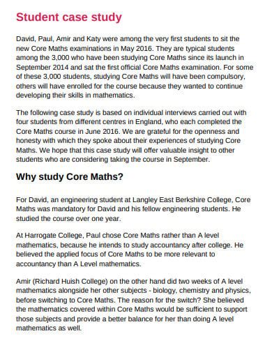example of case study research in education