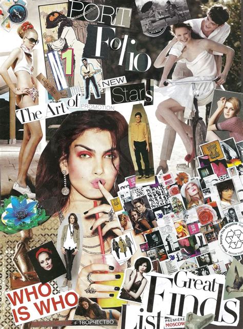 Example Of Collage Using Magazine