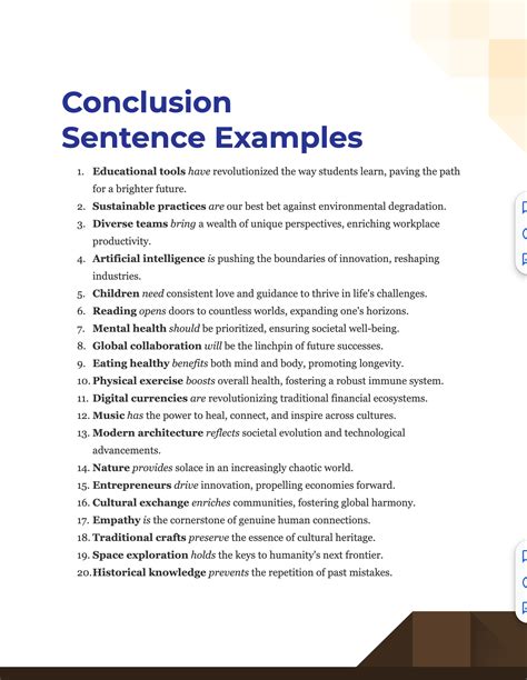 example of concluding sentence for introduction