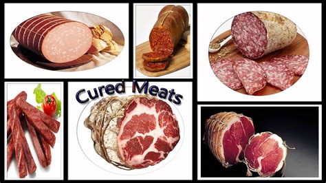 Example Of Cured Meat Products