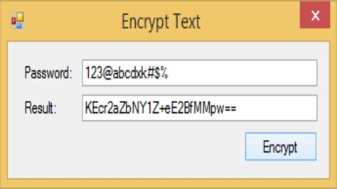 82 Popular Example Of Encryption Password For New Style