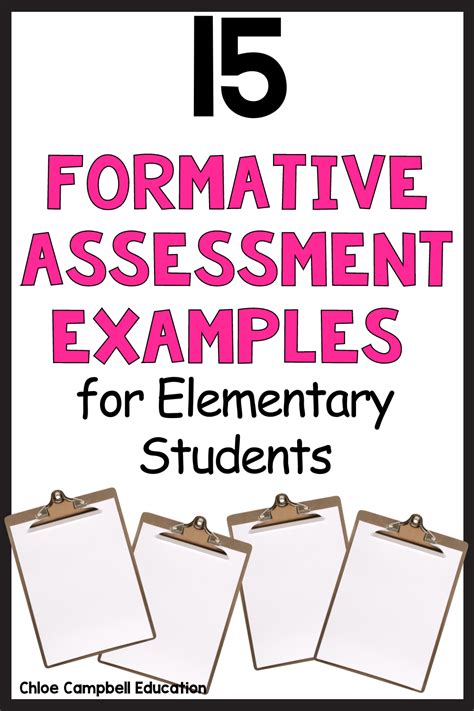 example of formative test for students