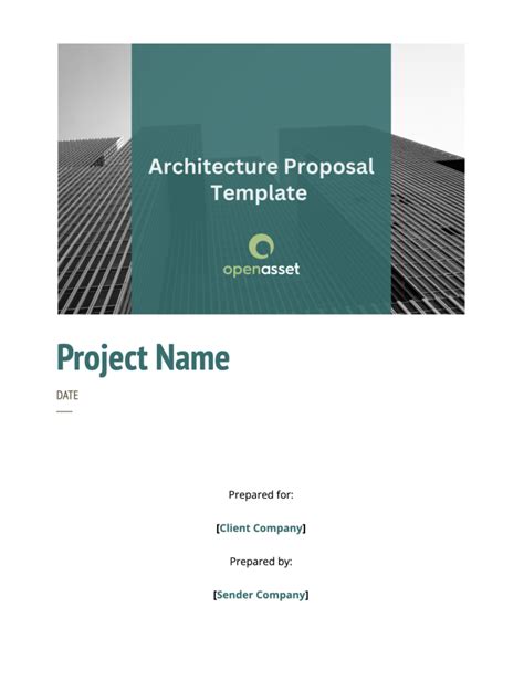 example of front page of project proposal