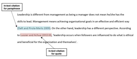 example of in text citation harvard