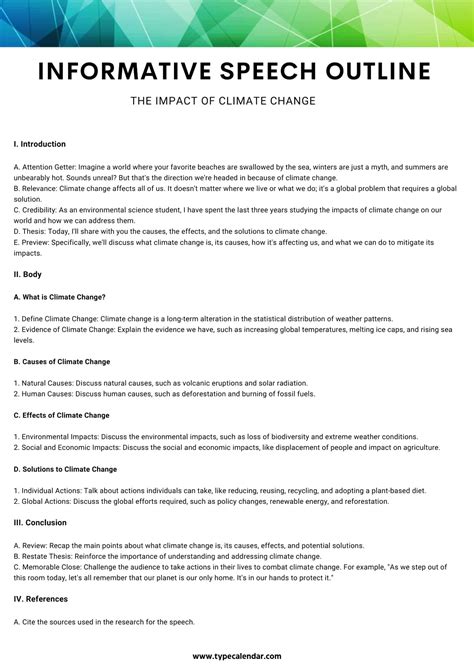 example of informative speech public speaking