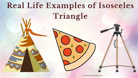 example of isosceles triangle in daily life